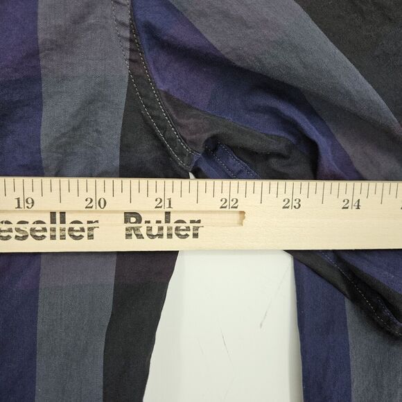 Paul Smith The Byard Shirt Mens 17 43 Checkered Button Up Long Sleeve Italy - Picture 9 of 13